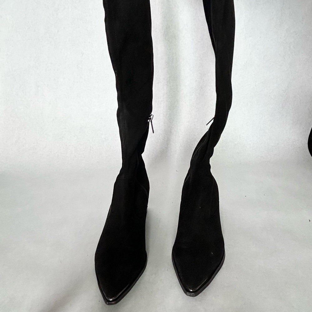 Marc Fisher Black Over-the-Knee Boots